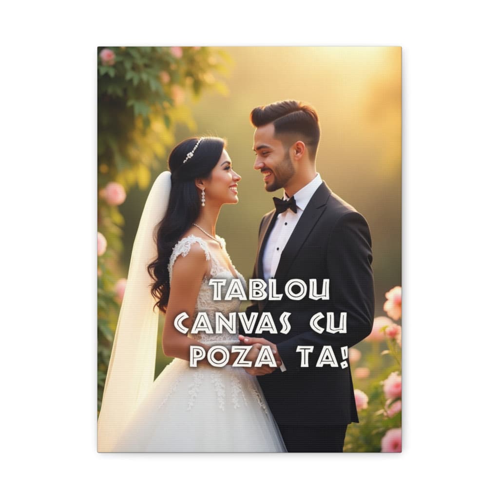 Tablou Canvas personalizat cu poza ta, 34 x 23 cm — principală