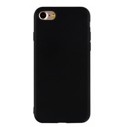 Husa Apple iPhone 7/8/SE2, Matt TPU, silicon moale, negru