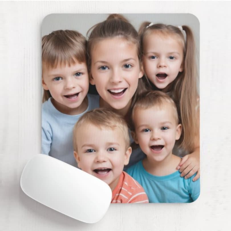 Mousepad personalizat cu poza ta, 22 x 18 cm — principală