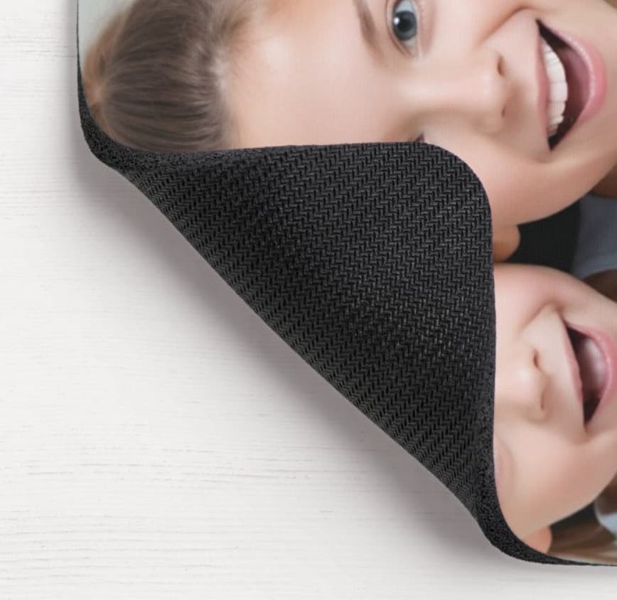 Mousepad personalizat cu poza ta, 22 x 18 cm — varianta 3