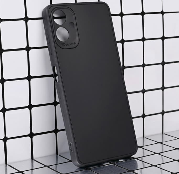 Husa Samsung Galaxy A06, Matt TPU My Choice, silicon moale, neagra