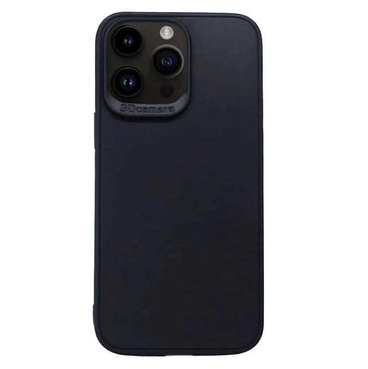 Husa protectie Apple iPhone 16 Pro, Matt TPU My Choice, silicon moale, neagra — varianta 2