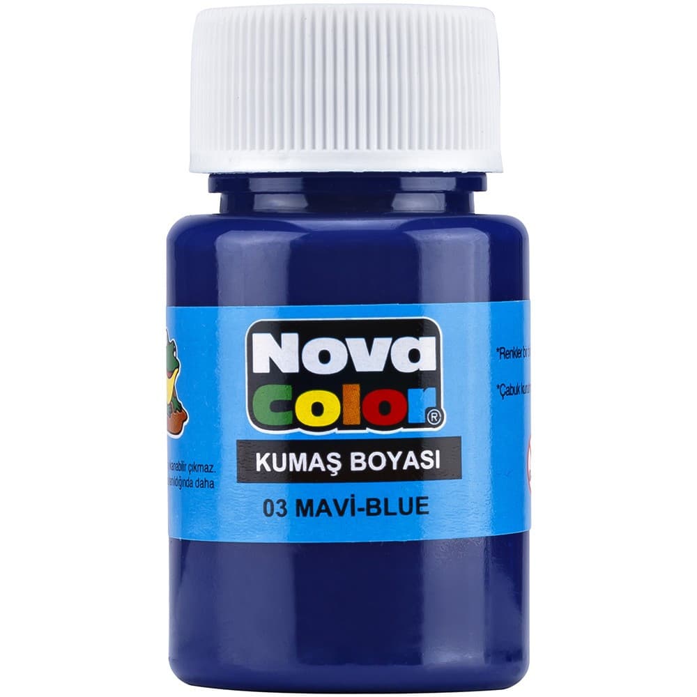 Set vopsea pentru textile Nova Color, 12 X 30 ml — varianta 2