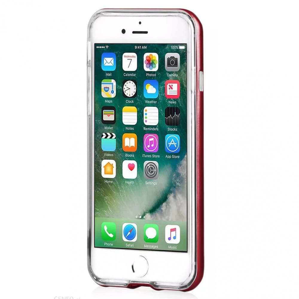 Husa de protectie Mercury Dream Case pentru Apple iPhone 6/6S, rosie — 2