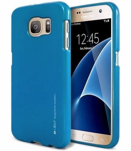 Husa de protectie Mercury iJelly pentru Apple iPhone XS Max, TPU moale, albastra
