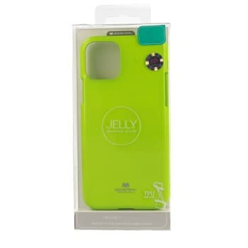 Husa de protectie Mercury Goospery pentru Apple iPhone 11 Pro, jelly case, verde lemon — varianta 2