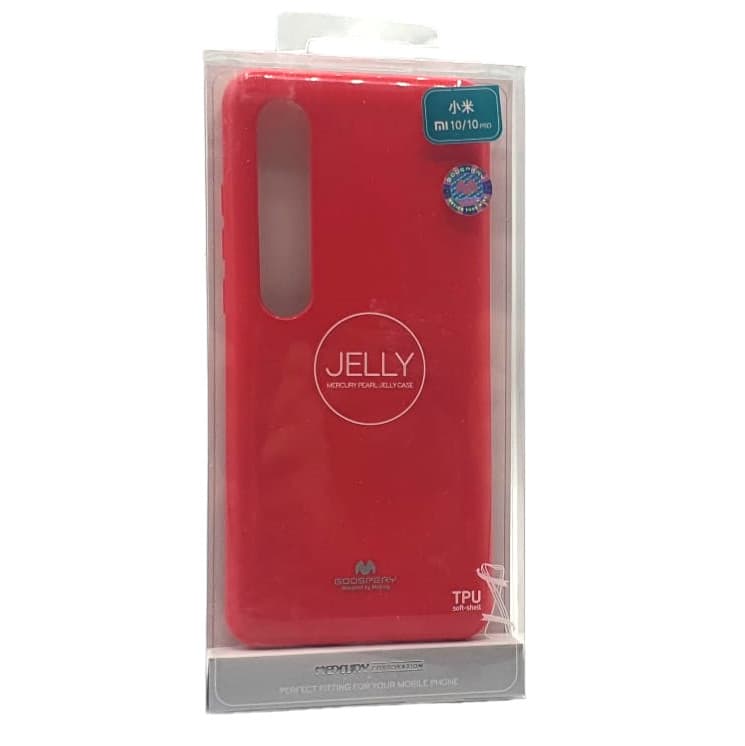 Husa de protectie Mercury Goospery pentru Xiaomi Mi 10/Mi 10 Pro, jelly case, roz siclam — 3