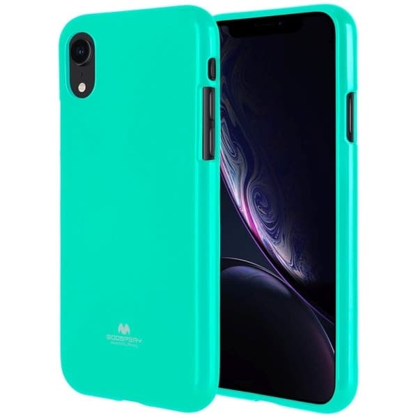 Husa de protectie Mercury Goospery pentru Samsung Galaxy A41, jelly case, turcoaz — principală