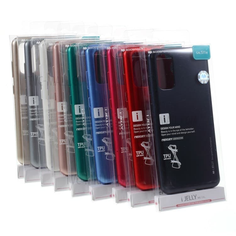 Husa de protectie Mercury iJelly pentru Samsung Galaxy M31s, TPU moale, aurie — varianta 2