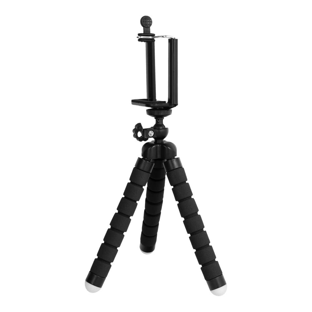 Mini trepied universal pentru telefoane si camere foto, negru — varianta 2