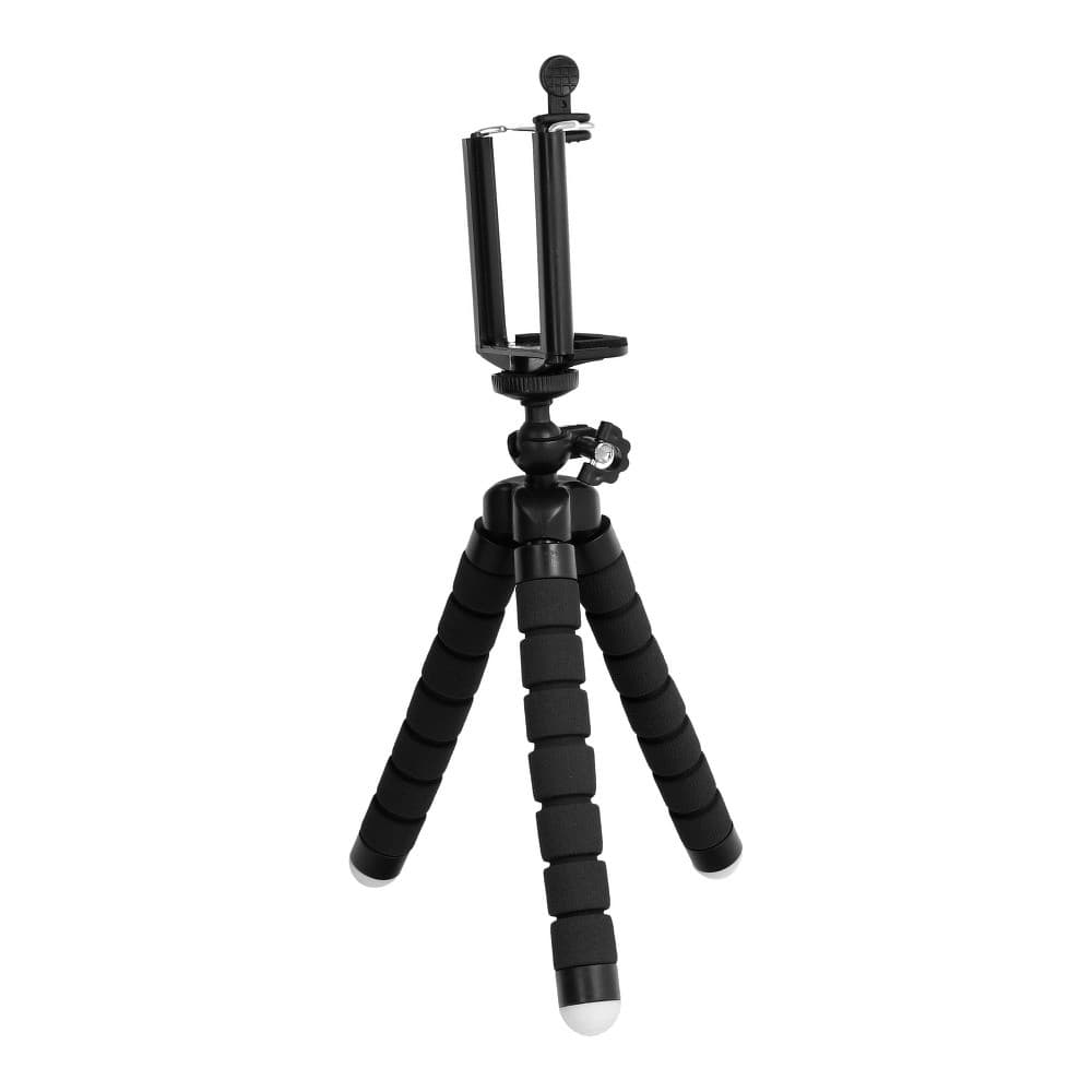 Mini trepied universal pentru telefoane si camere foto, negru — varianta 4