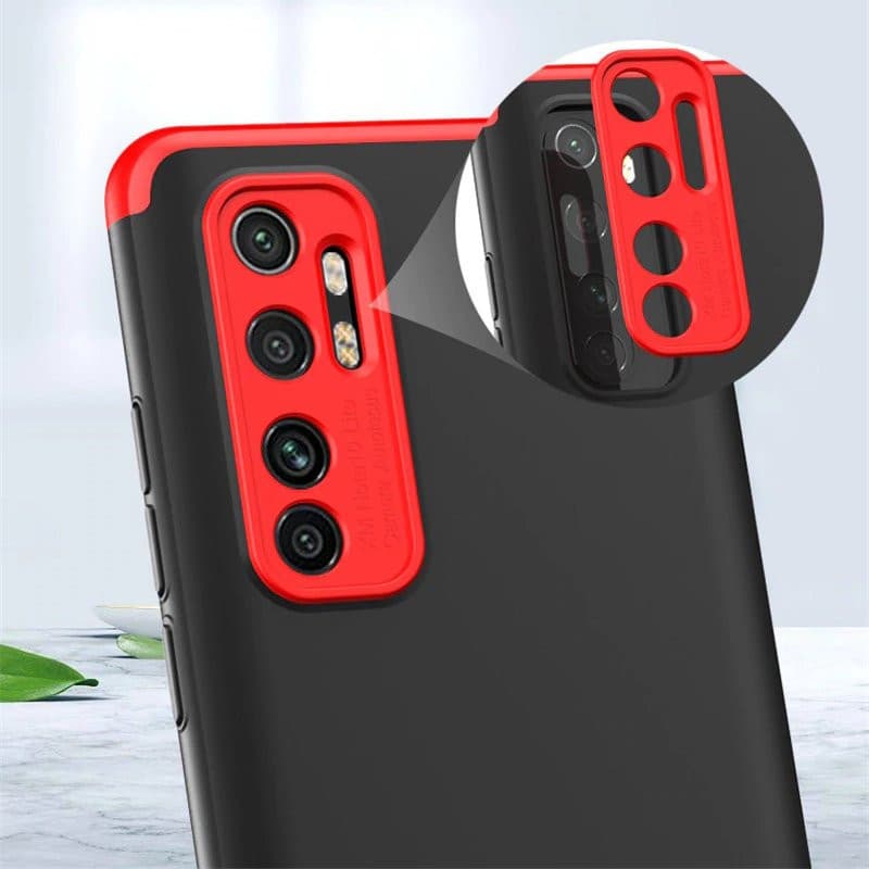Husa Full Cover GKK (fata + spate) pentru Xiaomi Mi 10 Lite, neagra — varianta 3