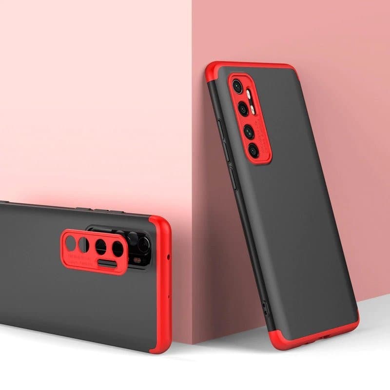 Husa Full Cover GKK (fata + spate) pentru Xiaomi Mi 10 Lite, neagra — varianta 8
