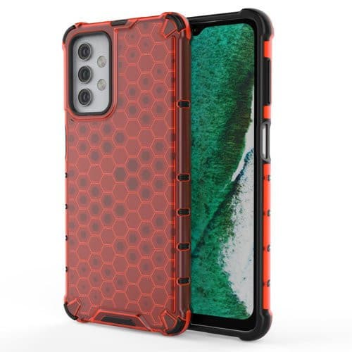Husa Samsung Galaxy A32 5G, HoneyComb Armor, rosie — principală