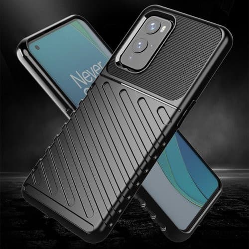 Husa pentru OnePlus 9, Thunder Case Flexible Tough Rugged, Negru — varianta 3