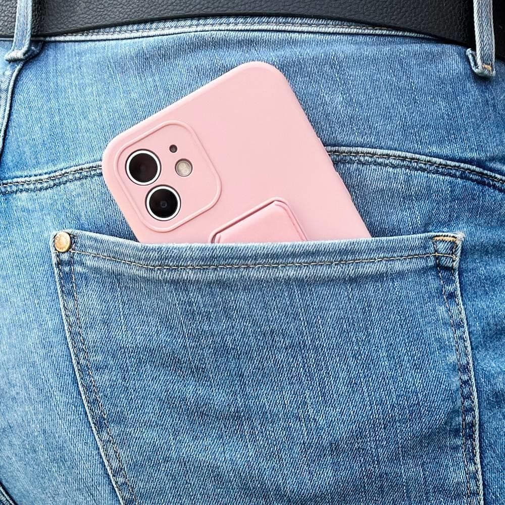 Husa protectie Wozinsky Kickstand pentru Apple iPhone 12 Pro, galbena — varianta 3