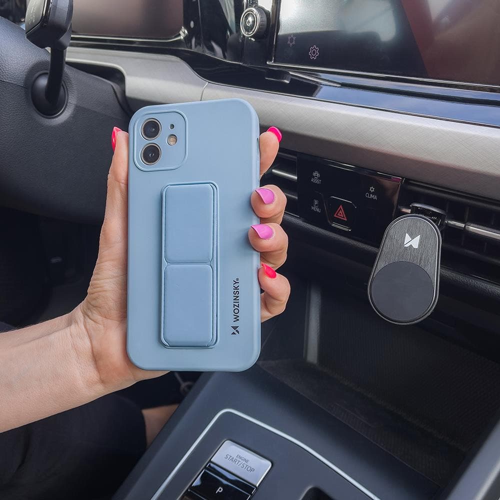 Husa protectie Wozinsky Kickstand pentru Apple iPhone 12 Pro, galbena — varianta 6