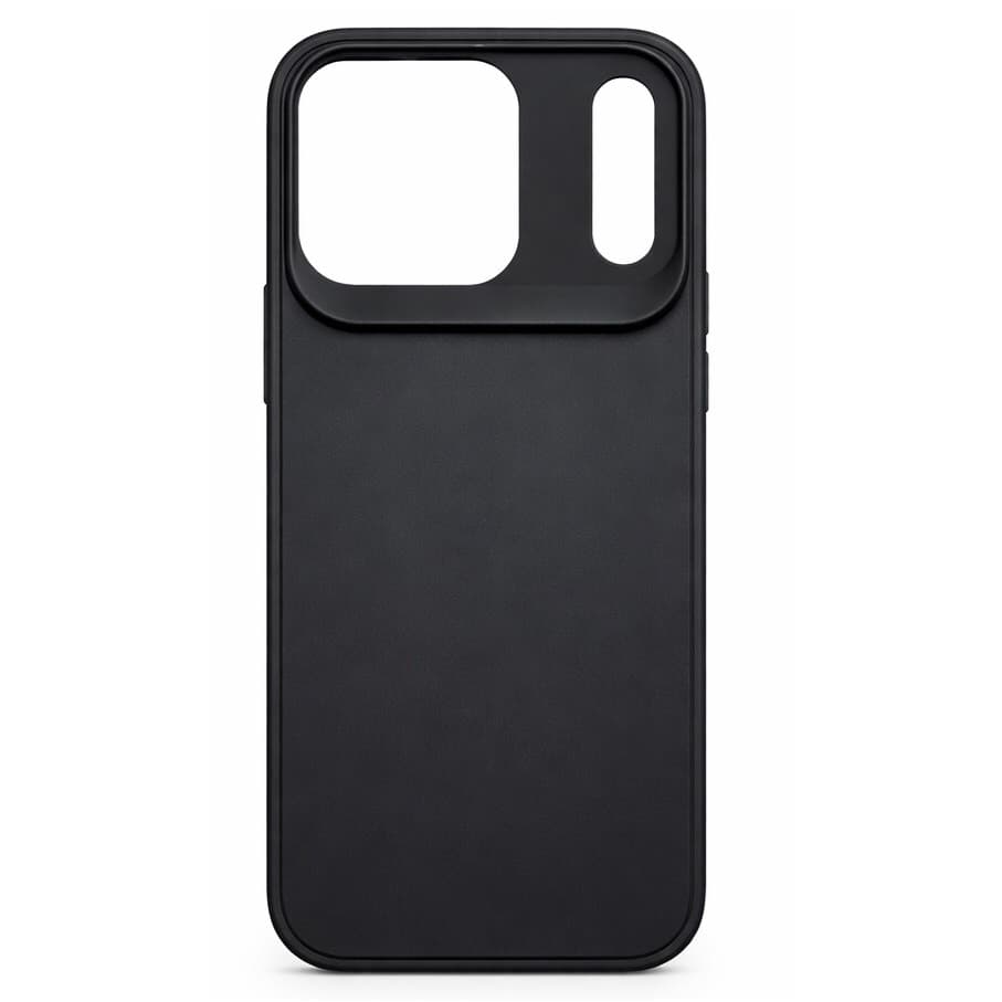 Husa protectie Apple iPhone 17 Pro, Matt TPU My Choice, silicon moale, neagra — principală