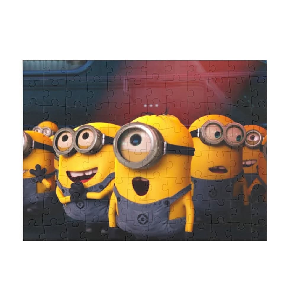 Puzzle 80 piese, 20 x 15 cm, personaje Minions, model 7 — principală