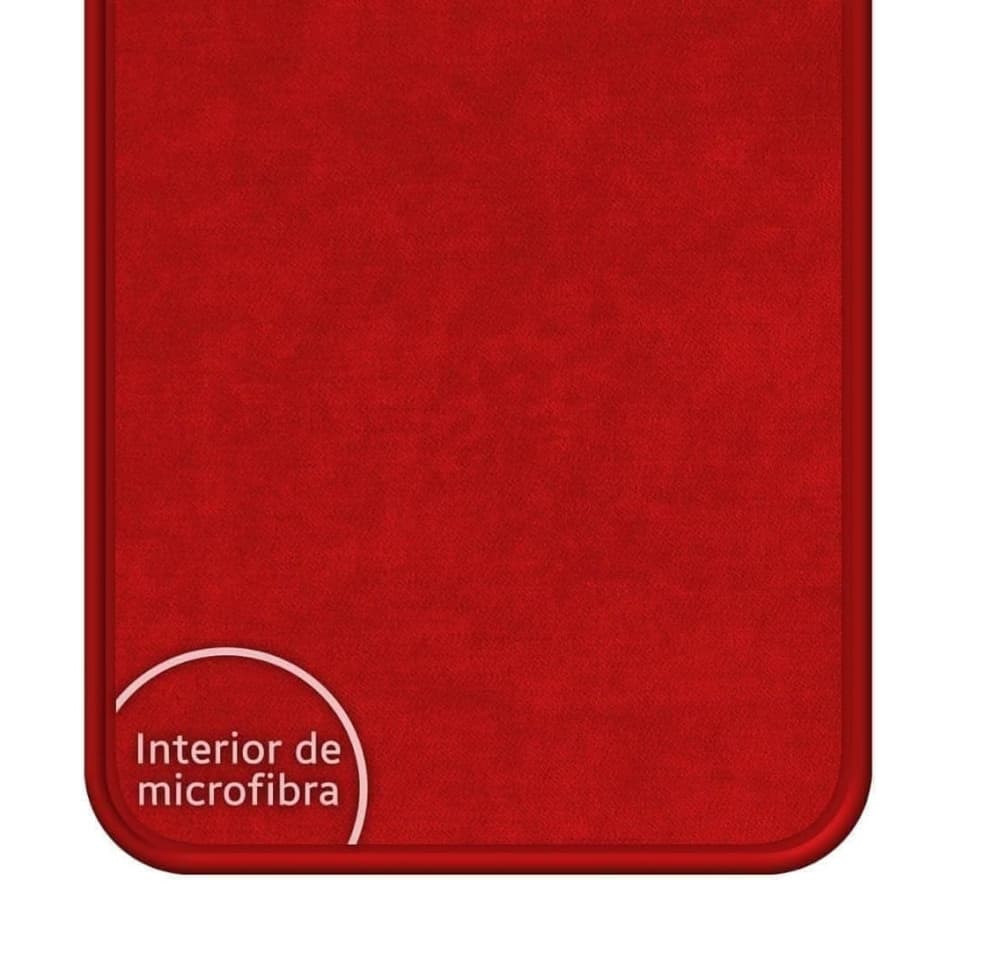 Husa protectie Oppo A78 5G, Luxury Silicone, catifea in interior, protectie camere, rosie — 3