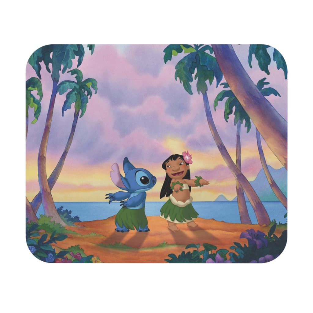 Mousepad personalizat, design Stitch dancing, 22 x 18 cm — principală