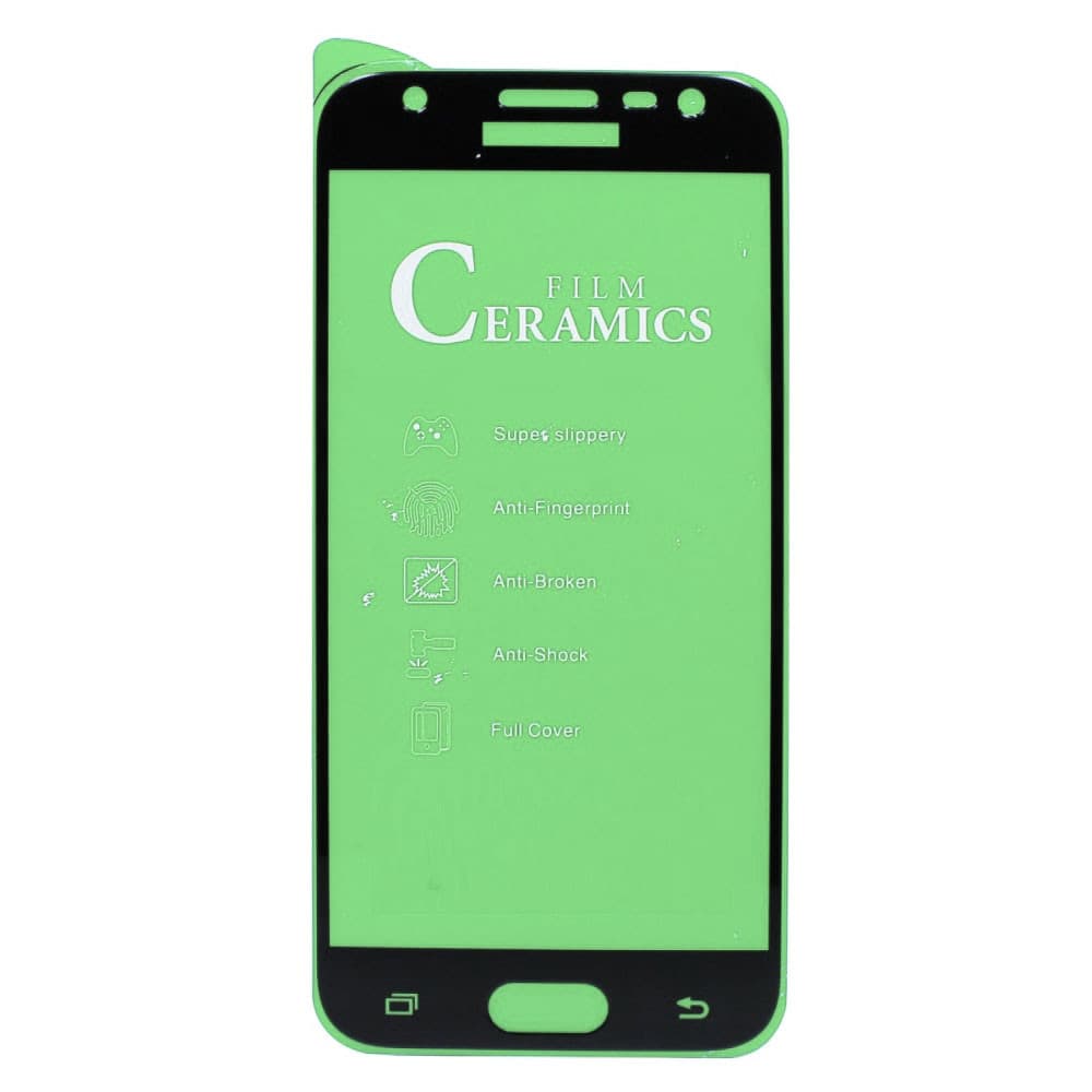 Folie de protectie Ceramic Film pentru Samsung Galaxy J3 2016, margini negre — principală