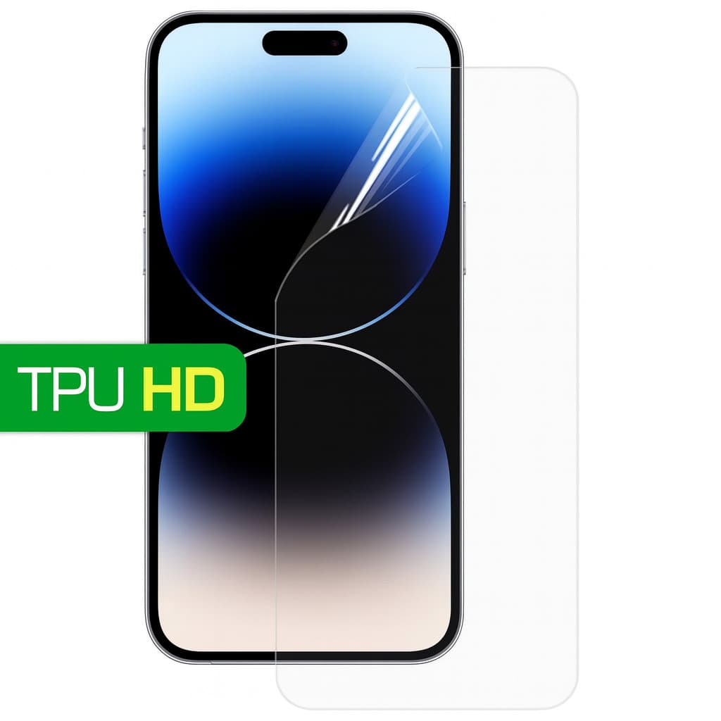 Folie HD TPU iPhone 16 Pro Max, BYRY® Hydrogel, ultra subtire, regenerabila — principală