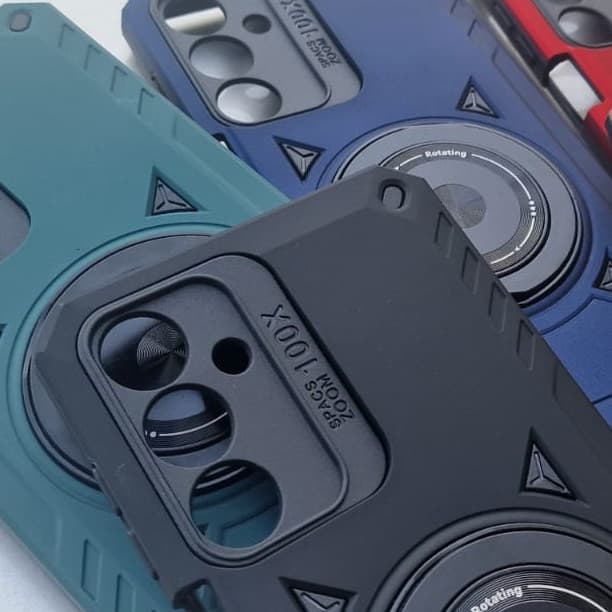 Husa Samsung Galaxy A56, Rotating Bracket, protectie camera, prindere magnetica, neagra — varianta 2