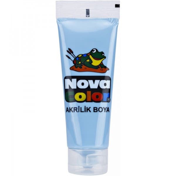 Culori acrilice Nova Color, 75ml, bleu