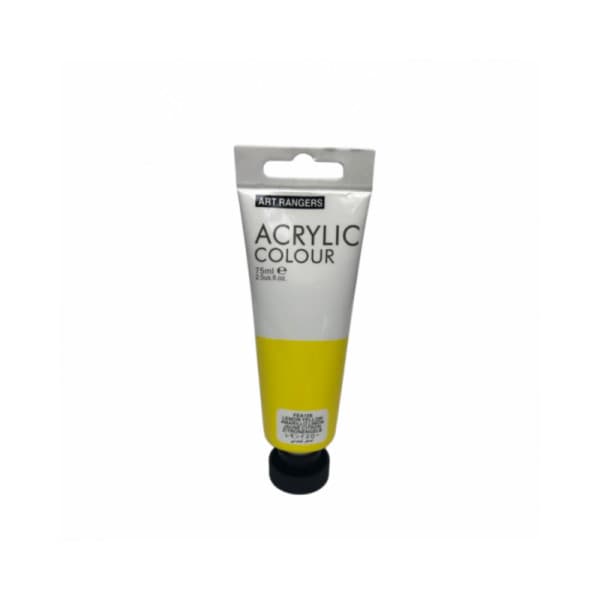 Culori acrilice Magi-Wap Art Rangers, 75ml, diverse culori, FEA75T, galben lemon