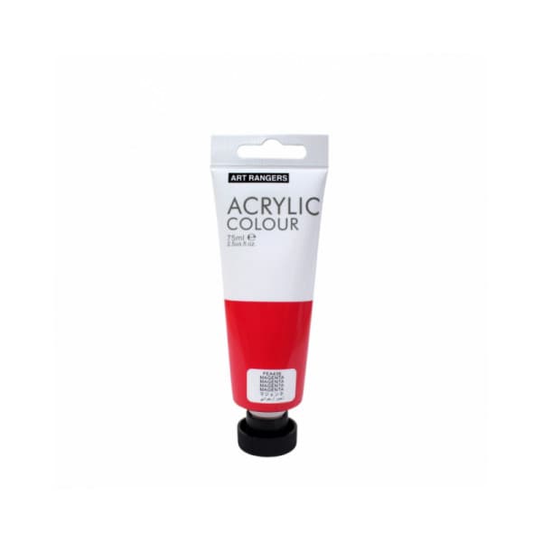 Culori acrilice Magi-Wap Art Rangers, 75ml, diverse culori, FEA75T, magenta
