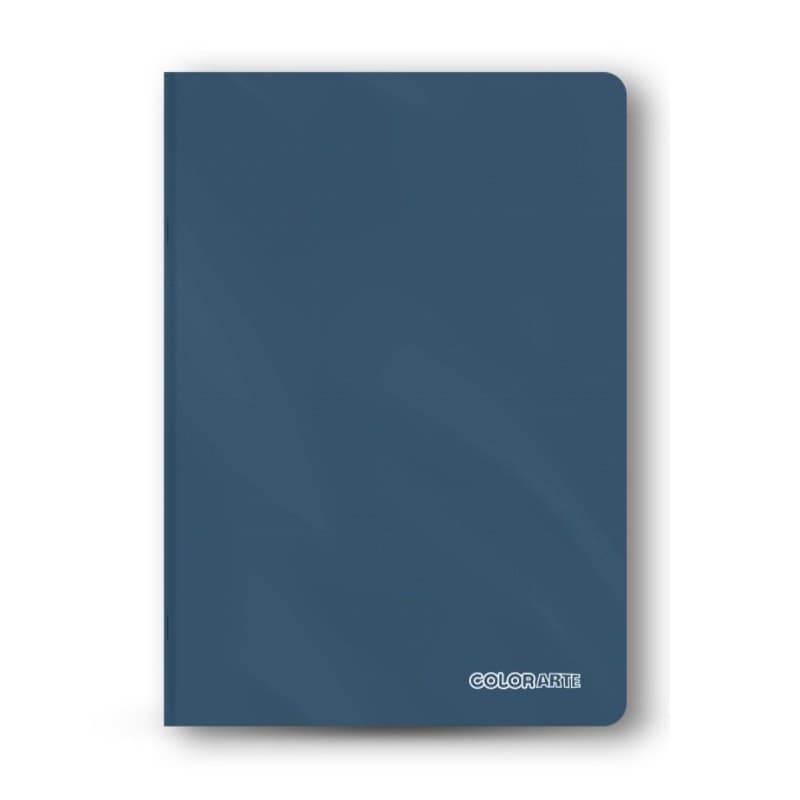 Caiet scolar A4 Colorarte, 60 file, matematica, coperta plastic albastru inchis, 70g/mp