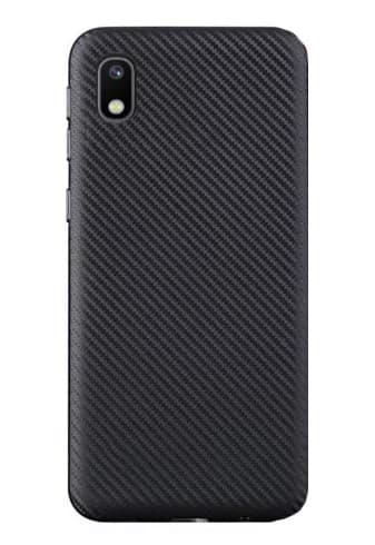 Husa de protectie Carbon Case pentru Huawei Y5 2019, TPU moale cu aspect carbon, negru