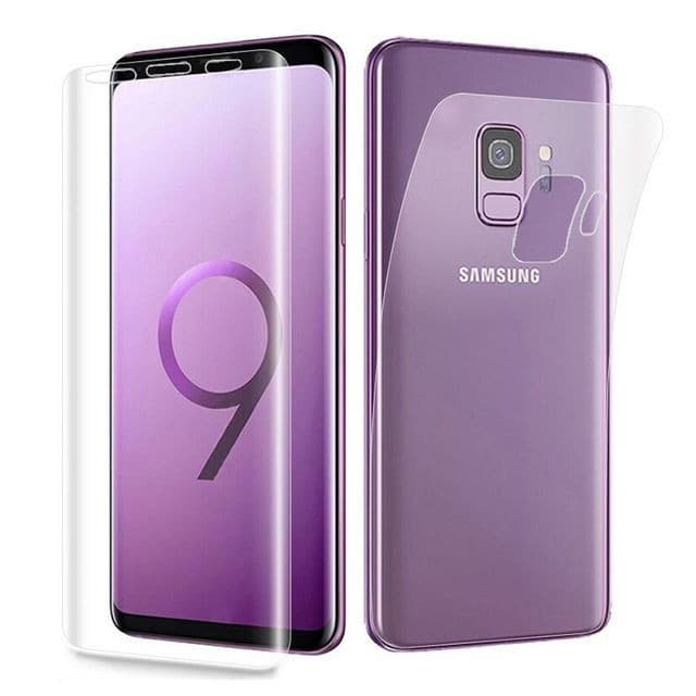 Set 2 folii protectie Samsung Galaxy S9 (fata + spate), din plastic, transparente — principală