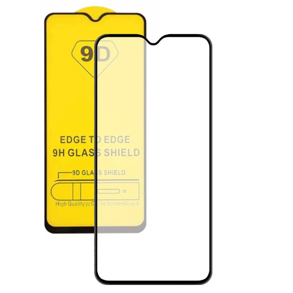 Folie sticla Samsung Galaxy A10, Full Glue 9D. margini negre — principală