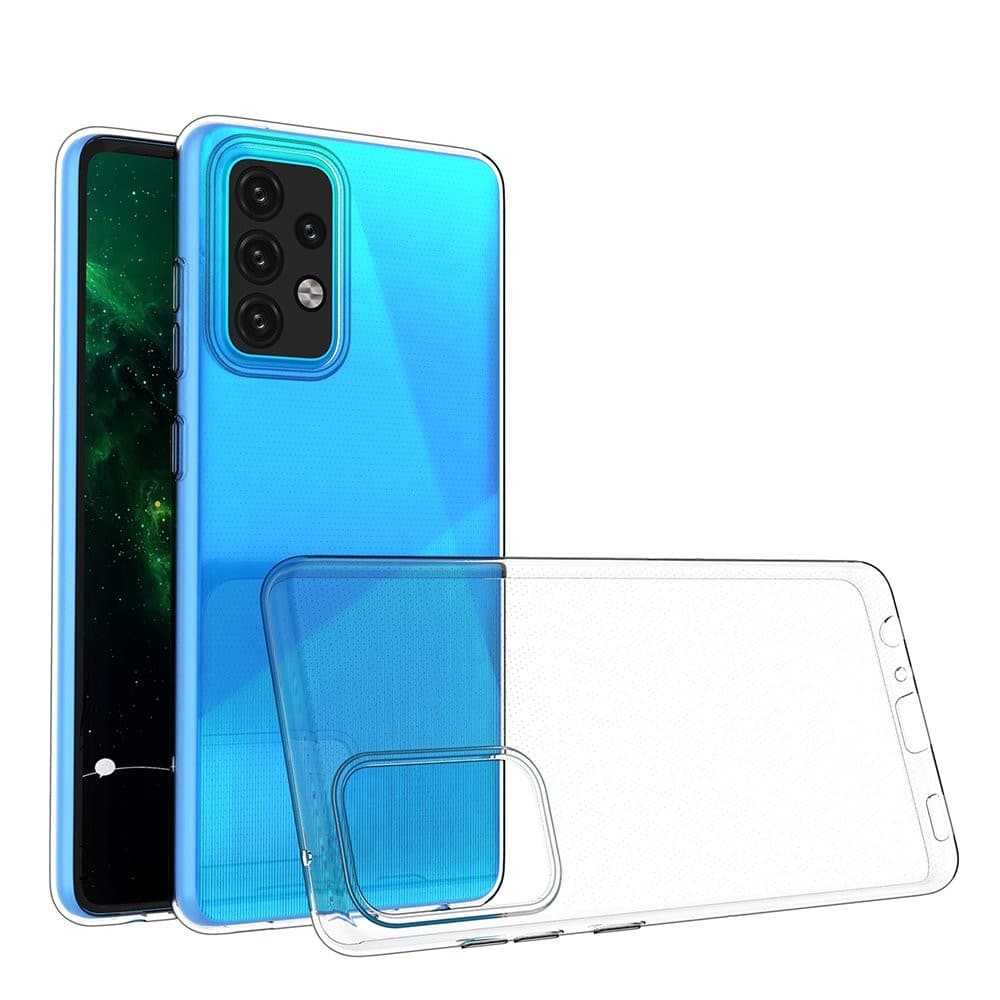 Husa de protecție pentru Samsung Galaxy A52 / A52 5G, TPU transparent — principală