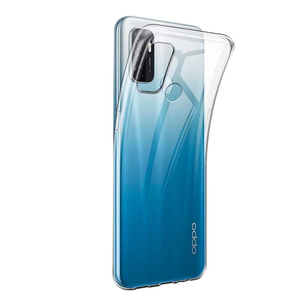 Husa de protectie pentru Oppo Reno 5 Lite, TPU transparent — principală