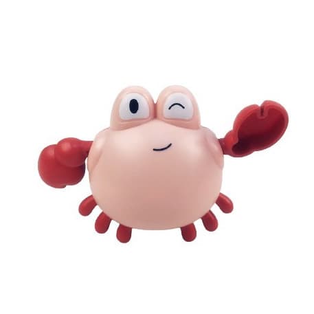 Jucarie de baie pentru copii, model crab, roz — principală