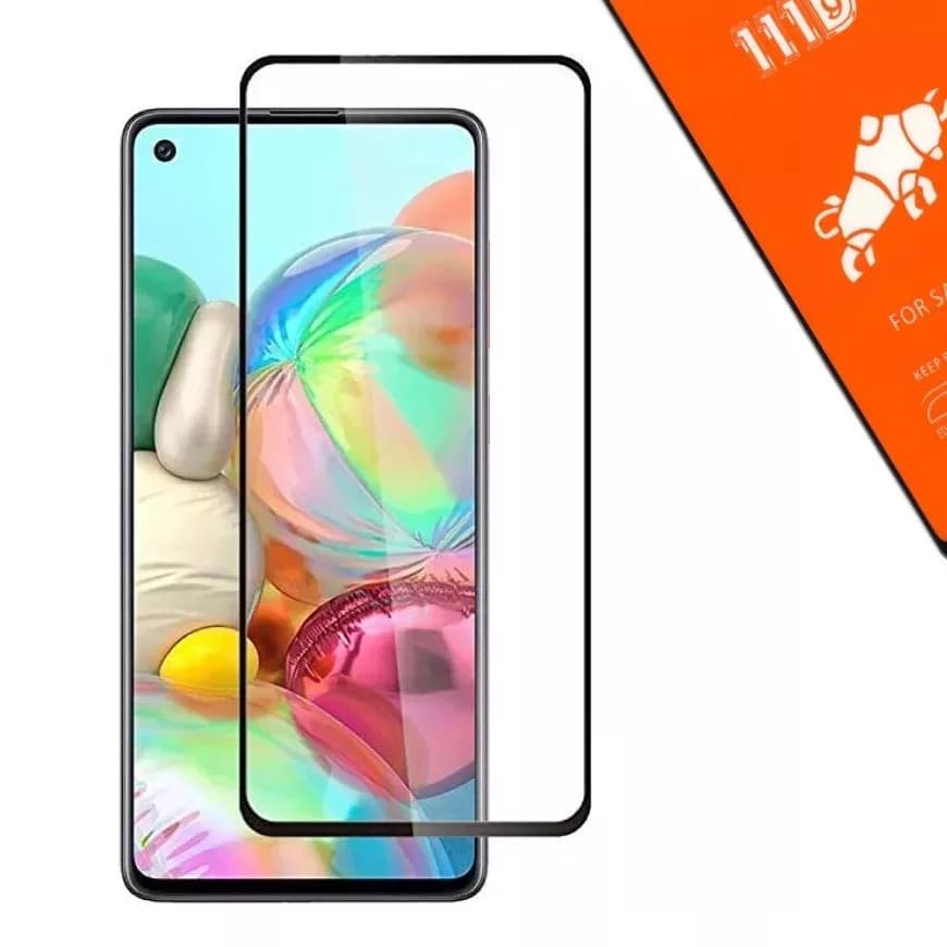 Folie de sticla Full Glue 111D pentru Oppo A53, margini negre — principală