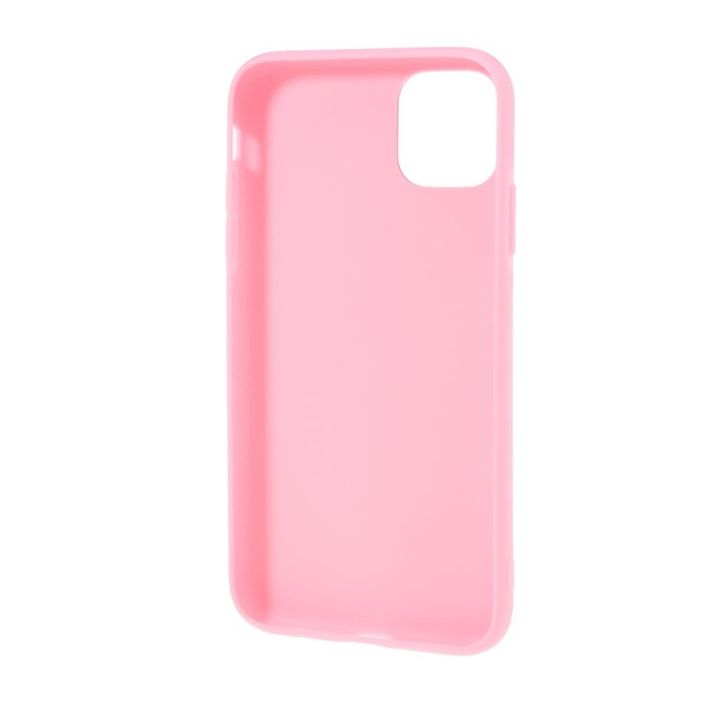 Husa Apple iPhone 12 Pro Max, Matt TPU, silicon moale, roz pal — varianta 2