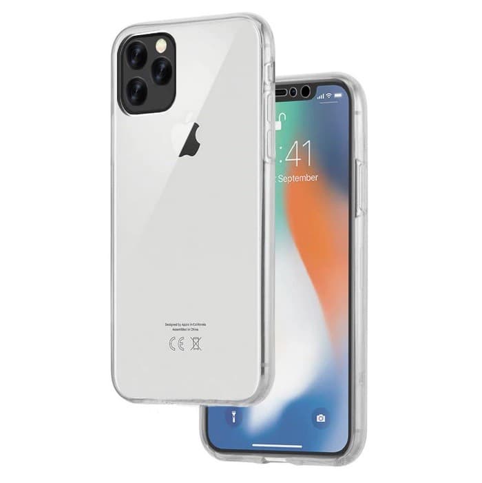 Husa Full TPU 360° pentru iPhone 13 Mini (fata + spate), transparenta — varianta 2