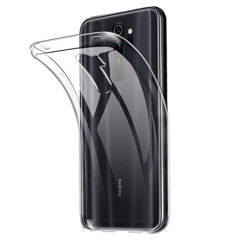 Husa Xiaomi Redmi Note 8 Pro, TPU transparent, 1 mm — principală
