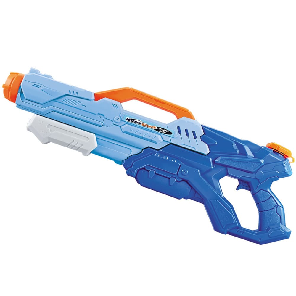 Jucarie pistol cu apa, plastic, rezervor 1500 ml, 6 ani+, albastru — principală