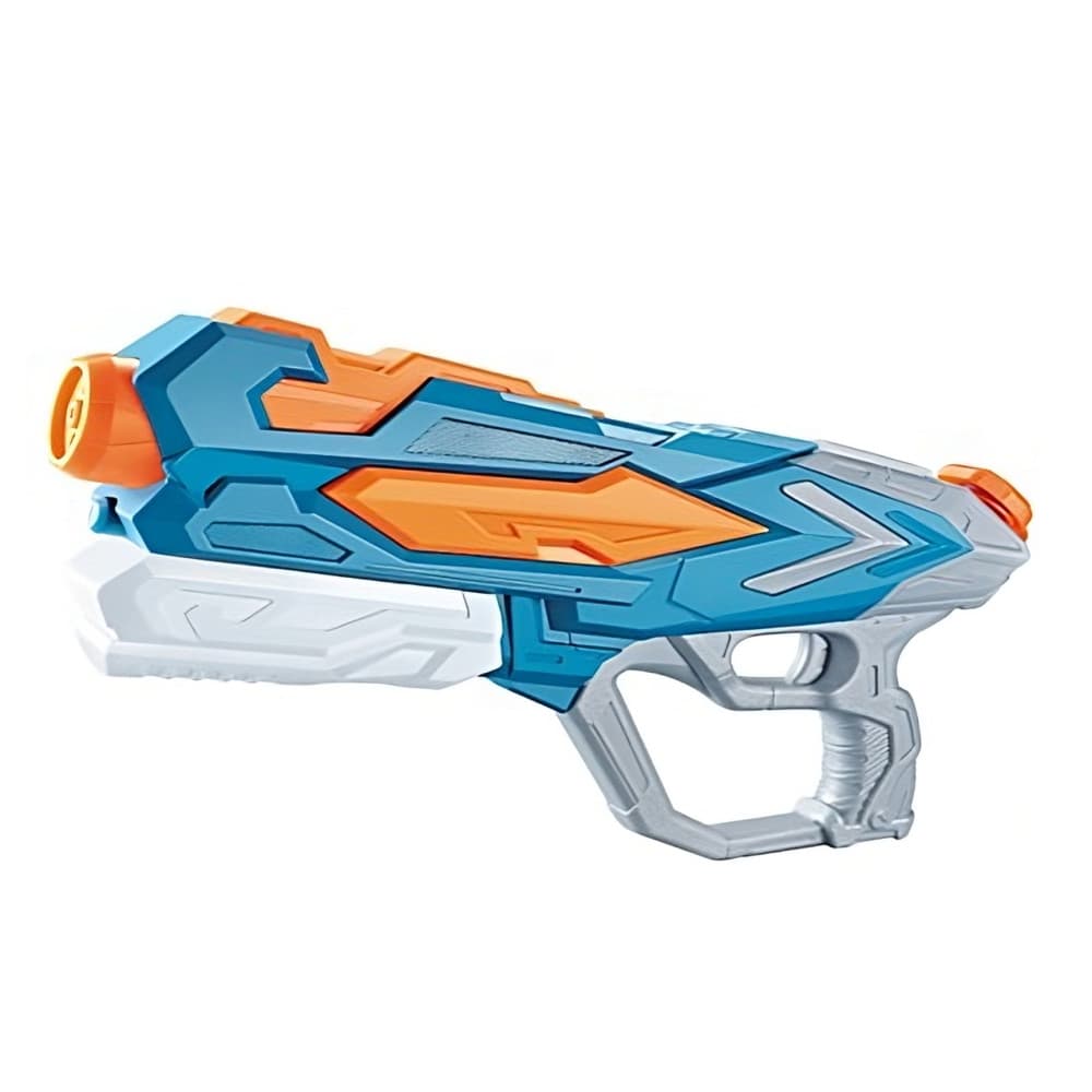 Jucarie pistol cu apa, plastic, 4 duze, rezervor 900 ml, 6 ani+, albastru — principală
