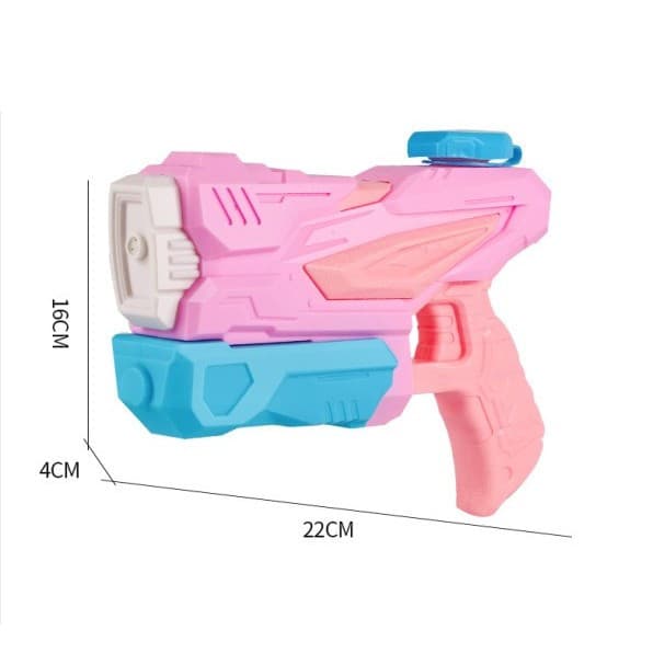 Jucarie pistol cu apa, plastic, rezervor 300 ml, 6 ani+, roz — varianta 2