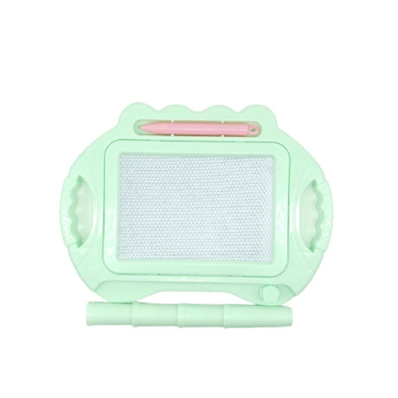 Tabla Magnetica pentru desen, Pix, forma dreptunghi, dimensiuni 23x17 cm, Dezvolta Creativitatea, cu picioare suport, Verde — principală