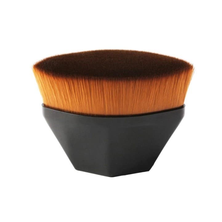 Pensula kabuki plata pentru fond de ten, neagra — 2