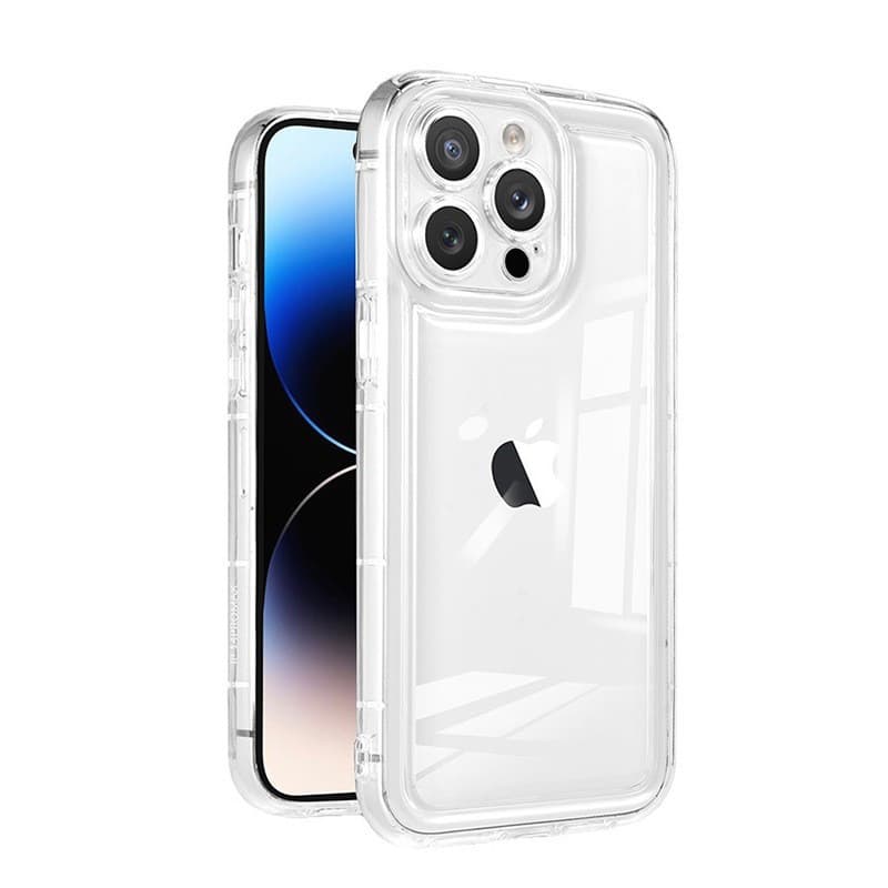 Husa de protectie Samsung Galaxy S23 Ultra, Airbag Shock Absorption, TPU transparent 2 mm