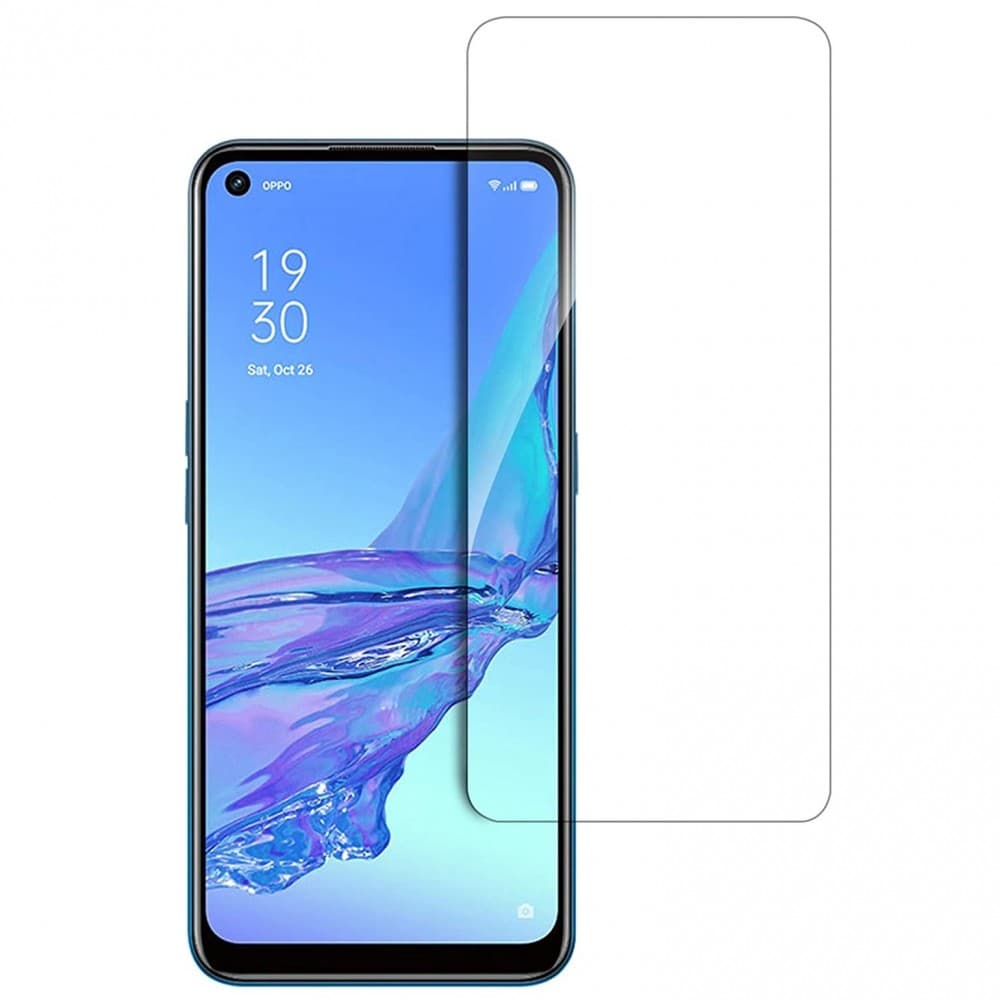 Folie de protectie din sticla pentru Oppo A72, transparenta — principală
