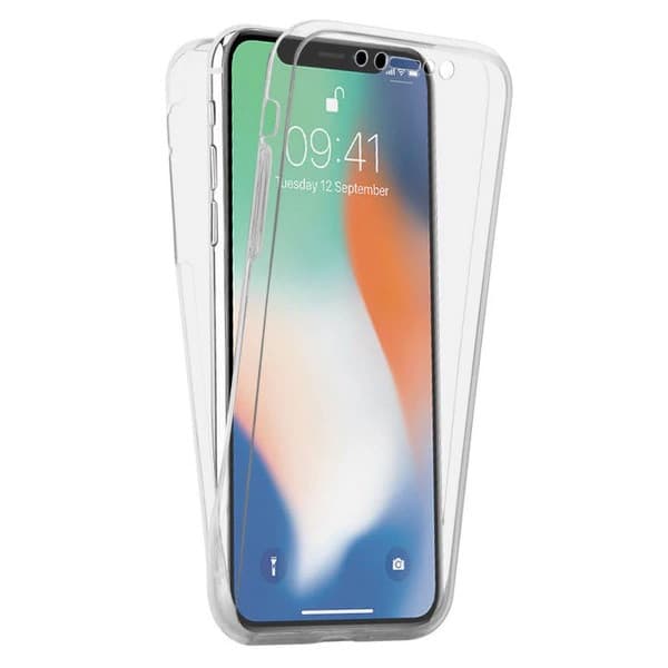 Husa Full TPU 360° pentru iPhone 11 Pro (fata + spate), transparenta — principală
